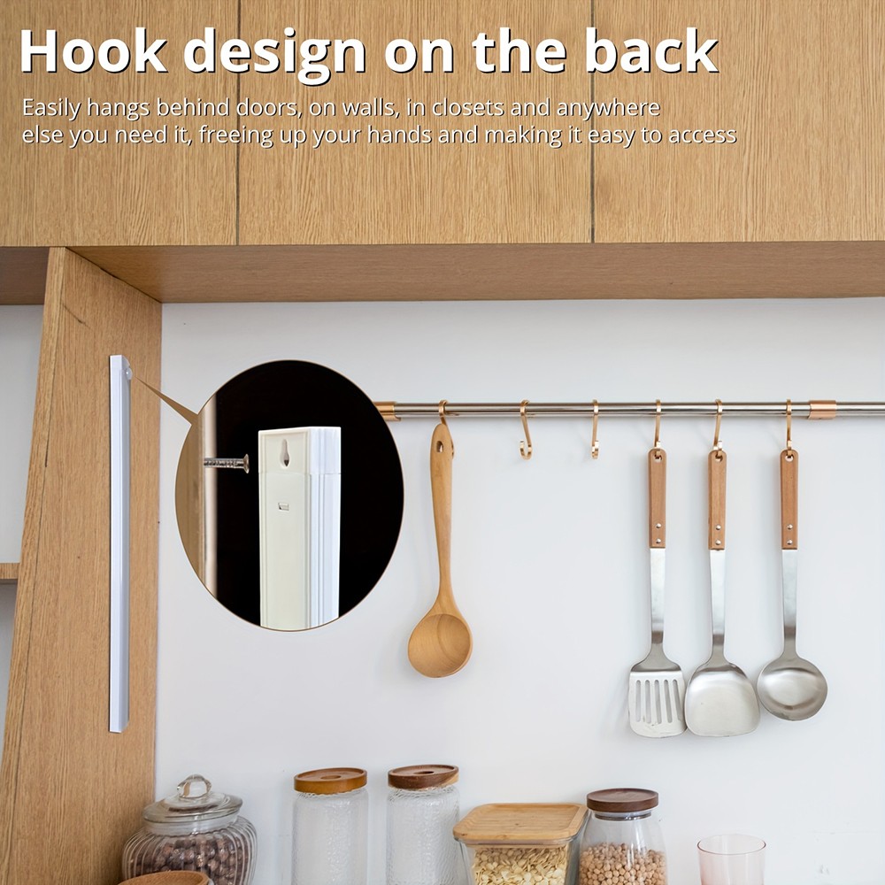 Magnetic Under Cabinet Lighting USB Rechargeable Smart Motion Sensor – 6 Pack