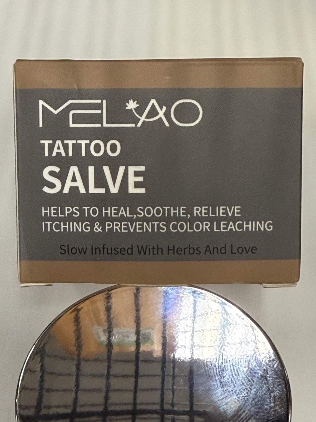Melao Organic Herbal Tattoo Salve 1 oz