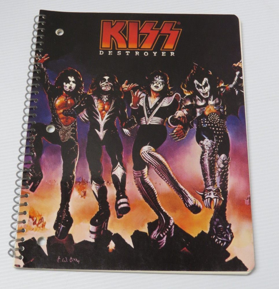 KISS OFFICIAL DESTROYER NOTEBOOK
