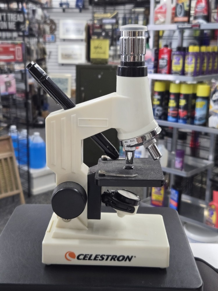 Vintage 2008 Celestron 44320 Digital Microscope Kit. Made In China