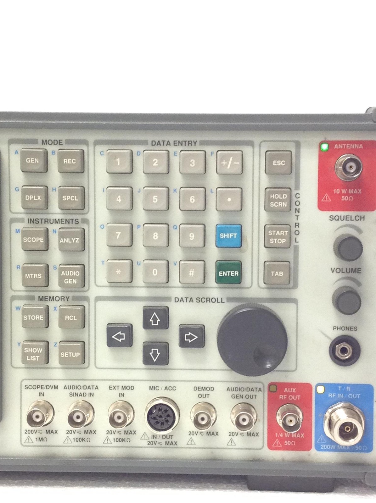 IFR Systems Com-120A Communication Service Monitor w/ Power Cord FREE SHIPPING