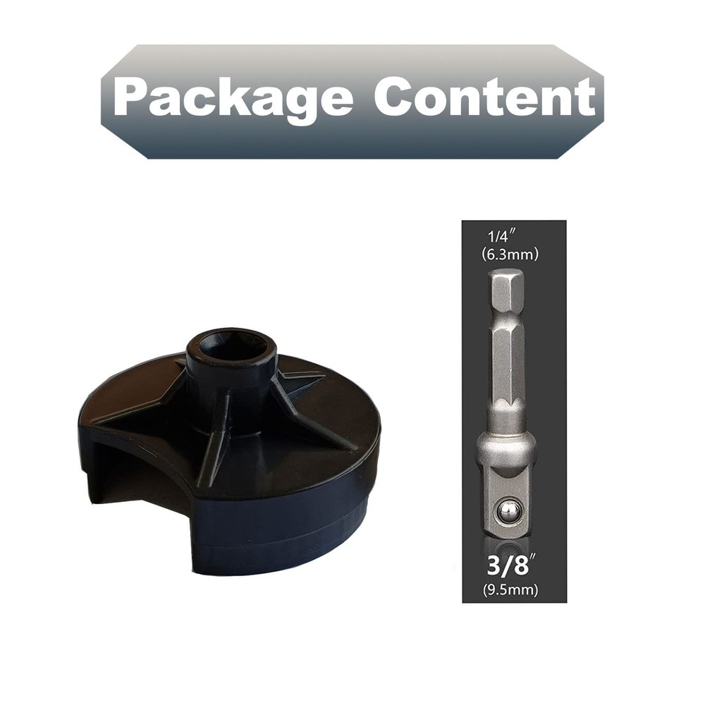 "Knitting Machine Adapter with Hex Bit Power Screwdriver for Quick Knitting"