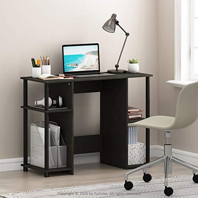 Home Computer Study Desk Laptop Working Table Workstation w/Open Storage Shelf