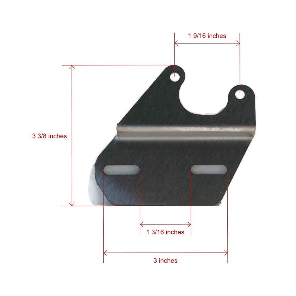 Tiny Tach Digital Hour Meter Tach Waterproof w/ Bracket for ATV, UTV, Snowmobile