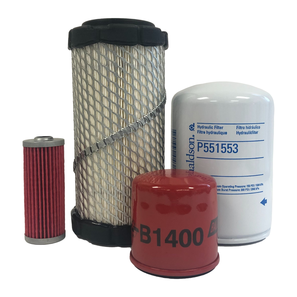 CFKIT Service Filter Kit Compatible wit LS Tractors MT122 MT125
