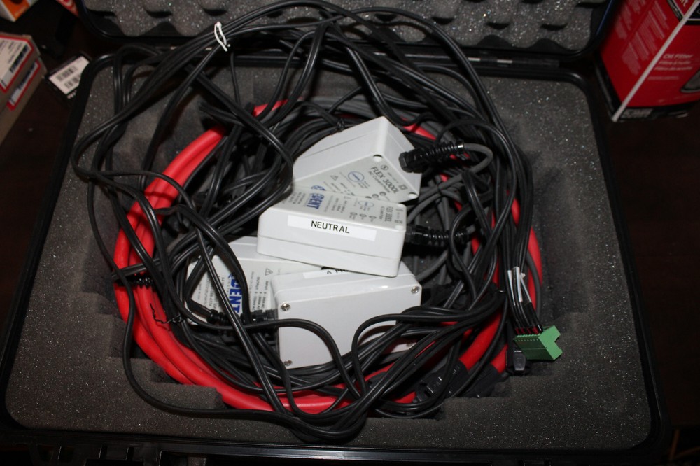 4-Pack Dent Instruments FLEX 3000L AC CURRENT PROBE with Hard-Shell Case