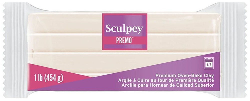 Sculpey Premo Polymer Clay 1lb-Translucent