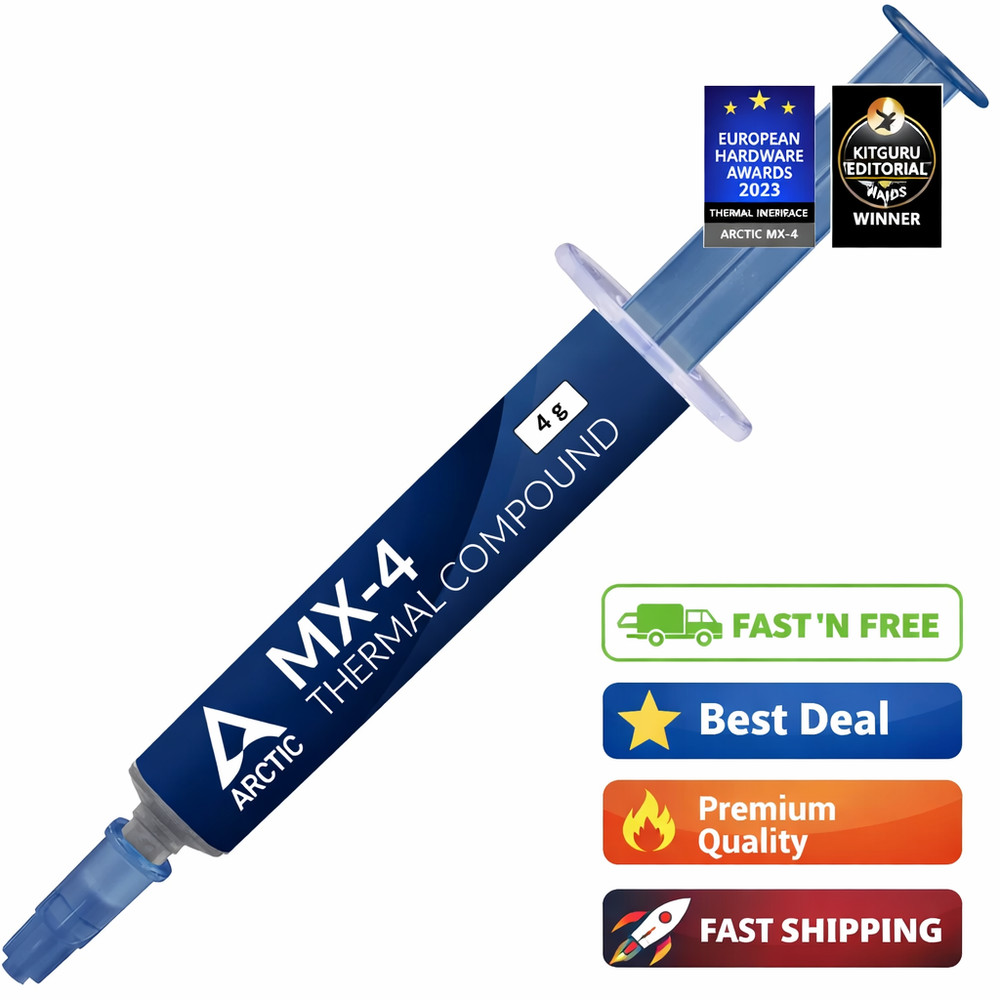 ARCTIC MX-4 4 g Premium Performance Thermal Paste CPU GPU PC Grease