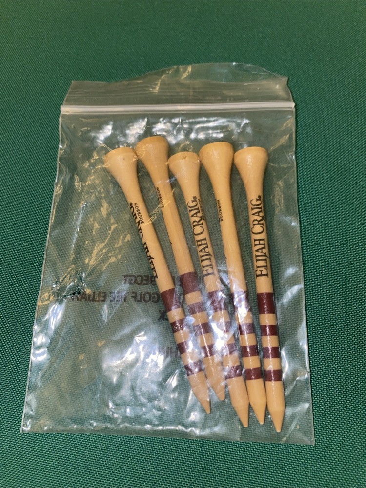 Elijah Craig Bourbon Golf Tee 5 Golf Tee