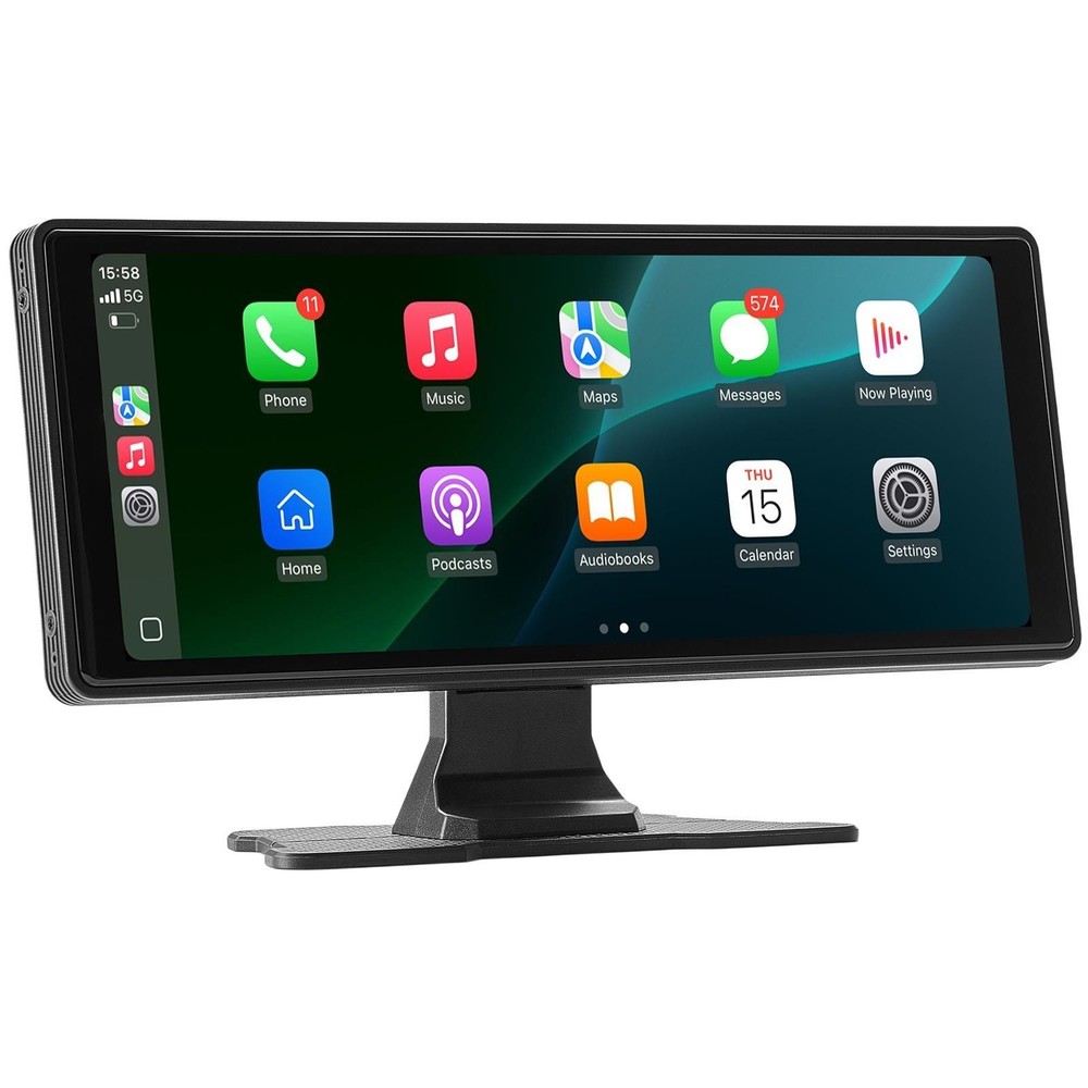 10in Universal Car Stereo CarPlay Android Front/Rear Camera Compatible