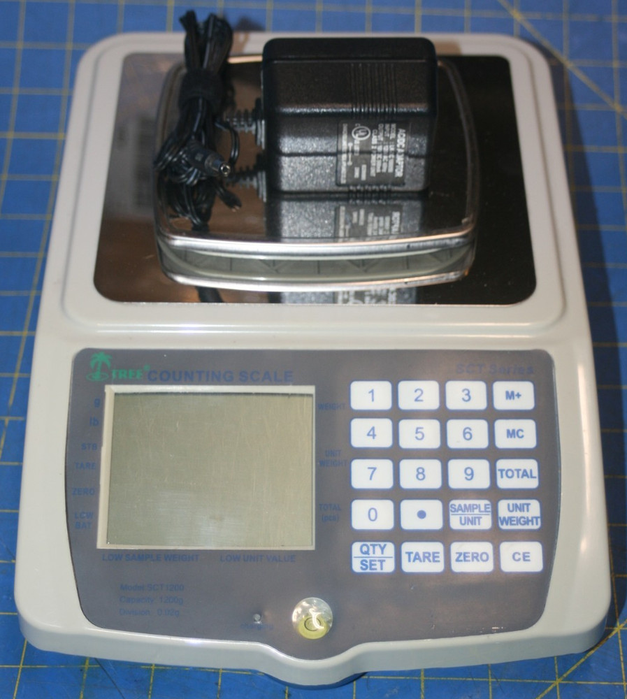 Tree SCT 600 Dedicated Counting Scale for Small Components - 600 g × 0.01 g