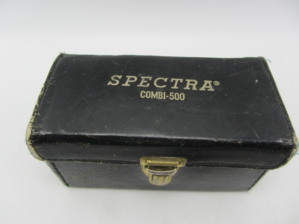 Spectra Combi-500 S-501 Light / Exposure Meter W/ Case AS-IS