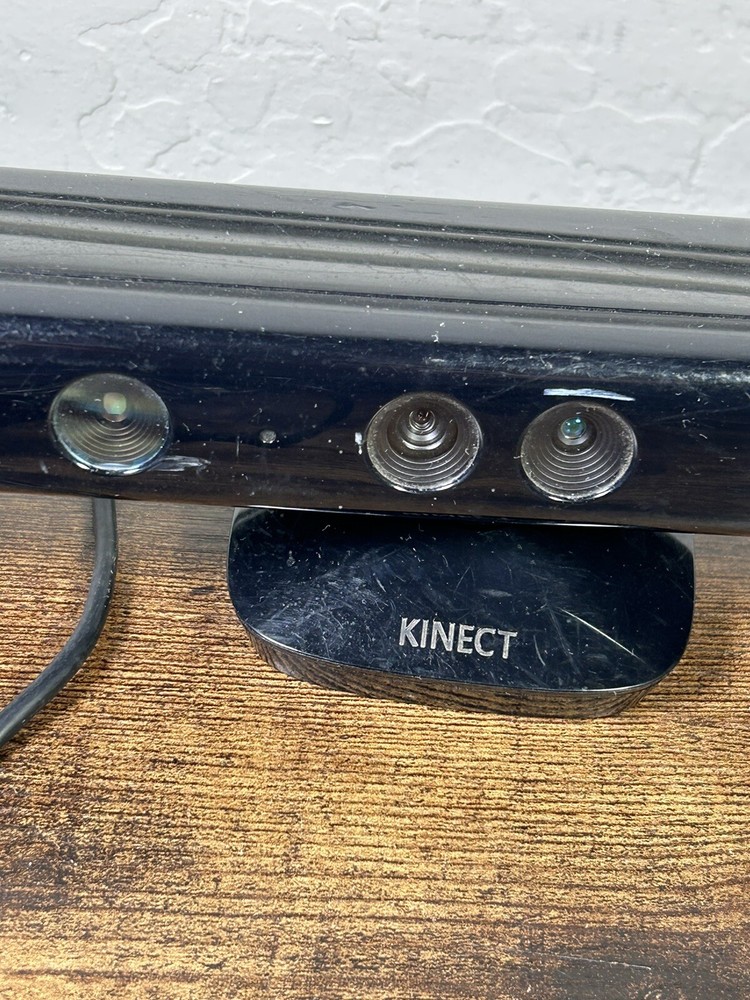 Genuine Microsoft XBOX 360 Kinect Sensor Bar Model 1414 Black Tested