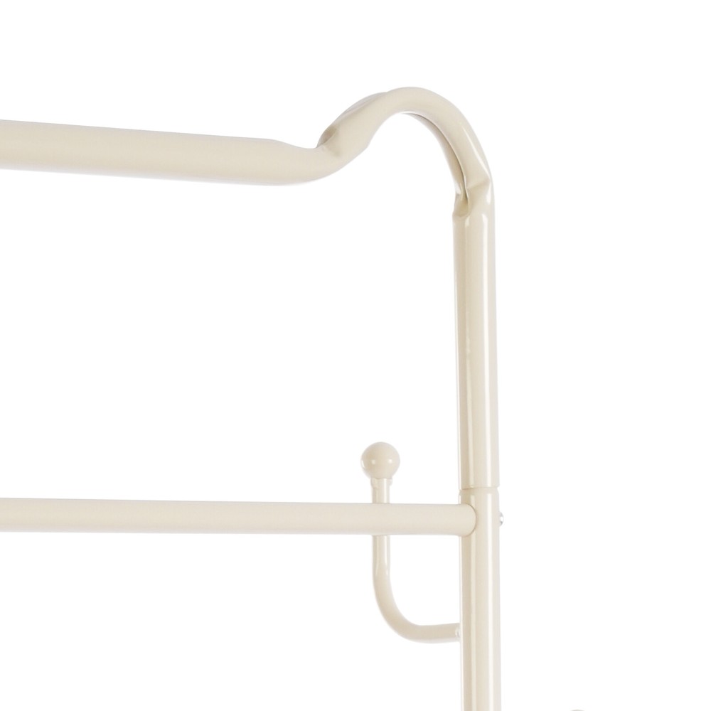 Clothes Rack, Movable Coat Rack, Coat Rack with Storage Basket