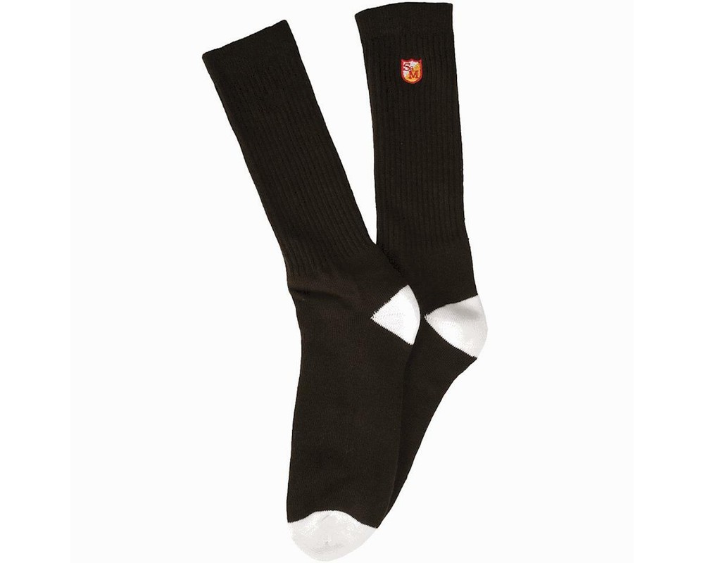 S&M Block Socks (Black)