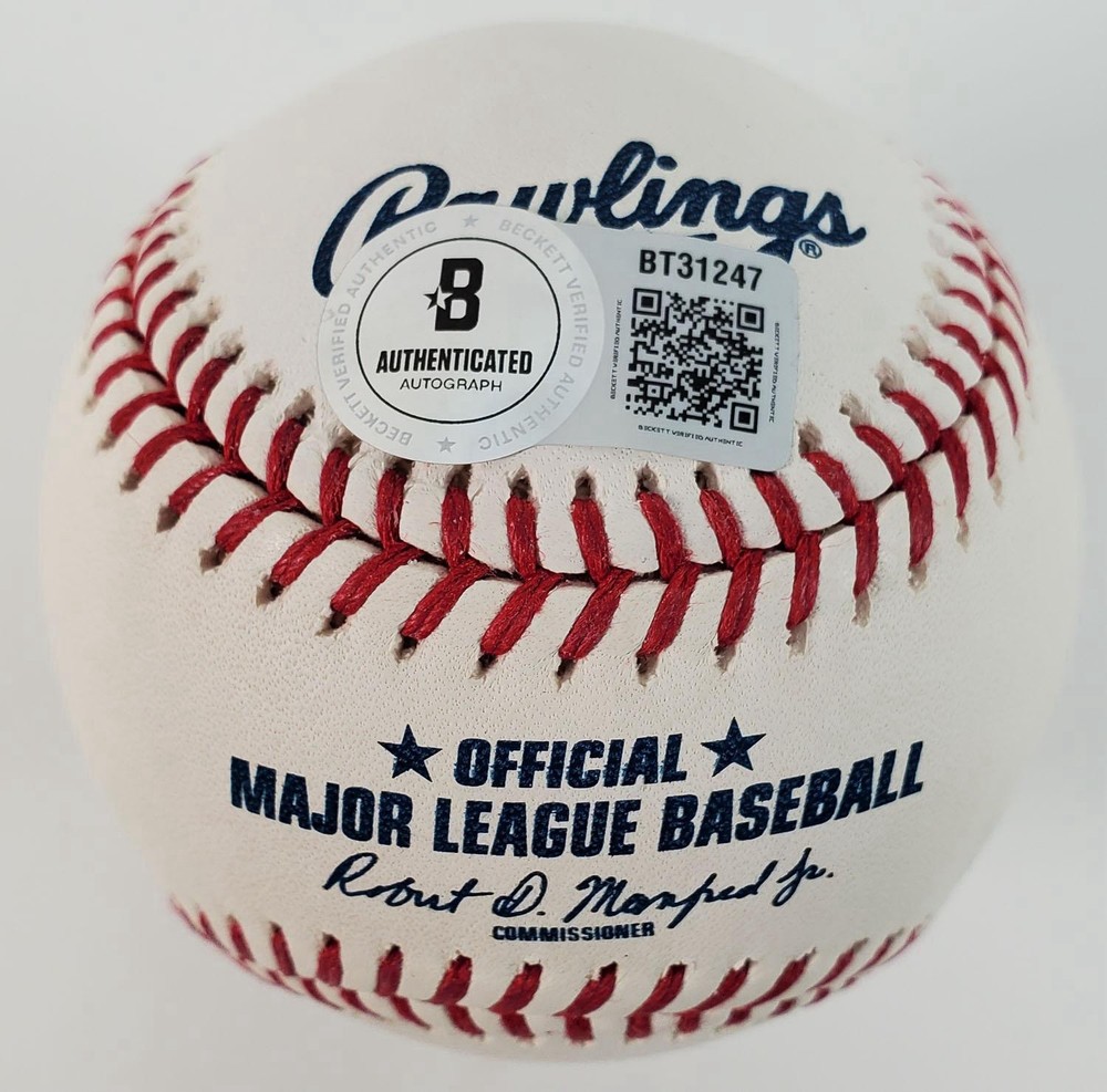 Walker Buehler Signed OML Baseball (Beckett Certified)