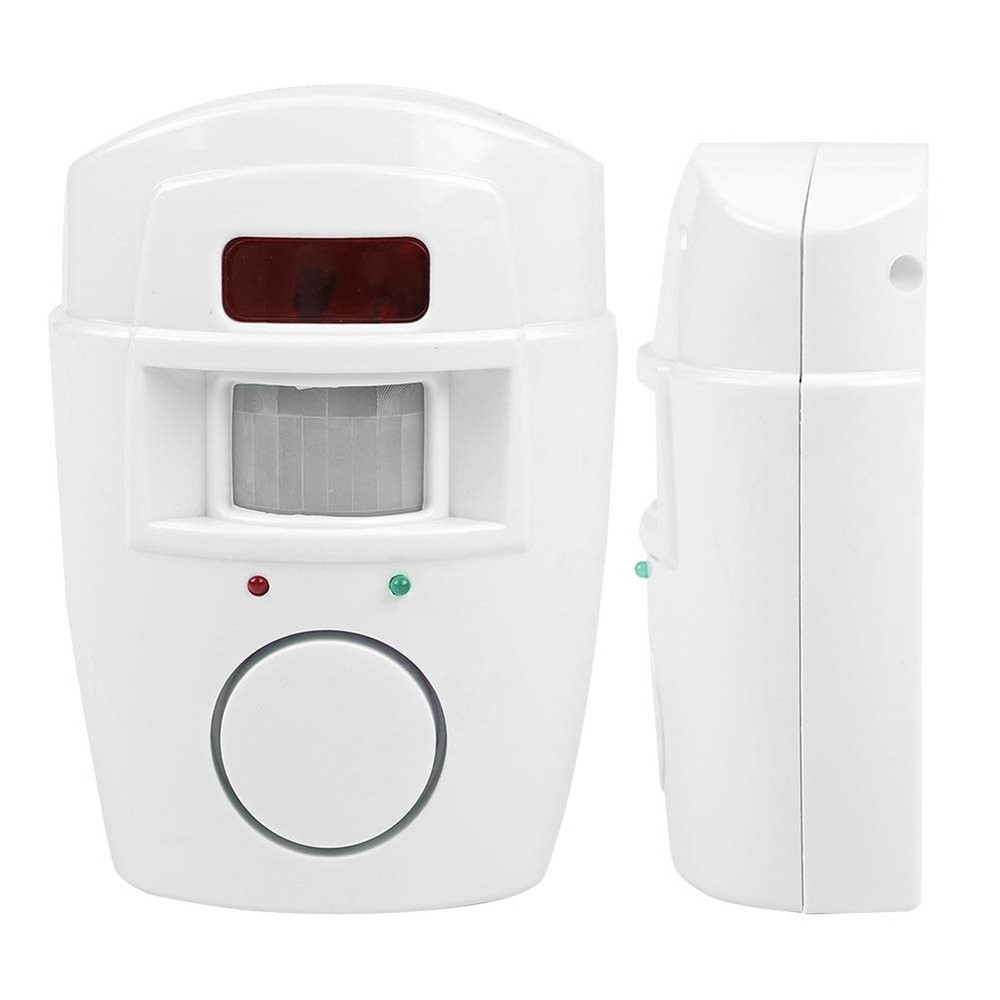 Motion Sensor Alarm, PIR Motion Sensor Detector Security Alarm System for Hom...