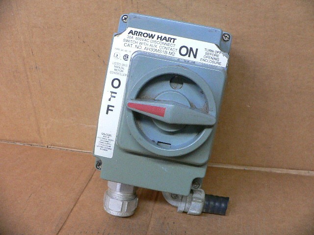 Arrow Hart Ah30ms1b-M2 Disconnect Switch