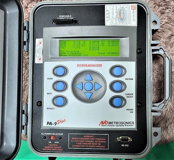 AVO Metrosonics PA-9 Plus Power Analyzer