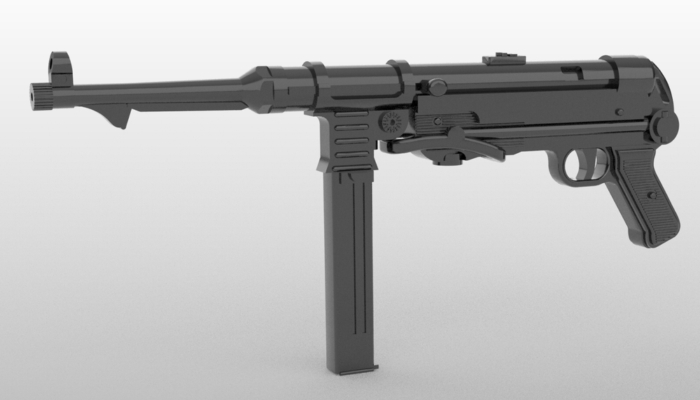 1/16 Scale Battleground MP-40 Submachine Gun SMG