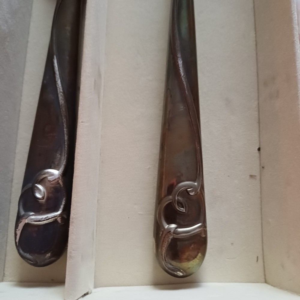 Lenox Forevermore Wedding Cake Server Knife Set Heart Design