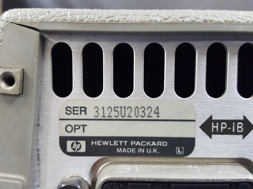 HP 437B: High Performance Single Channel Average Power Meter (0324)