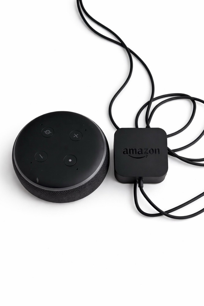 Amazon Echo Dot (3rd Gen) Smart Speaker Model 36EBT3 w/ Power Adapter