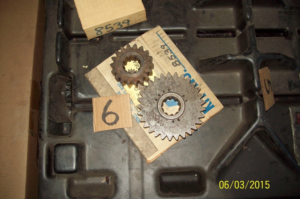 Winters quick change gears/NOS/set # 39