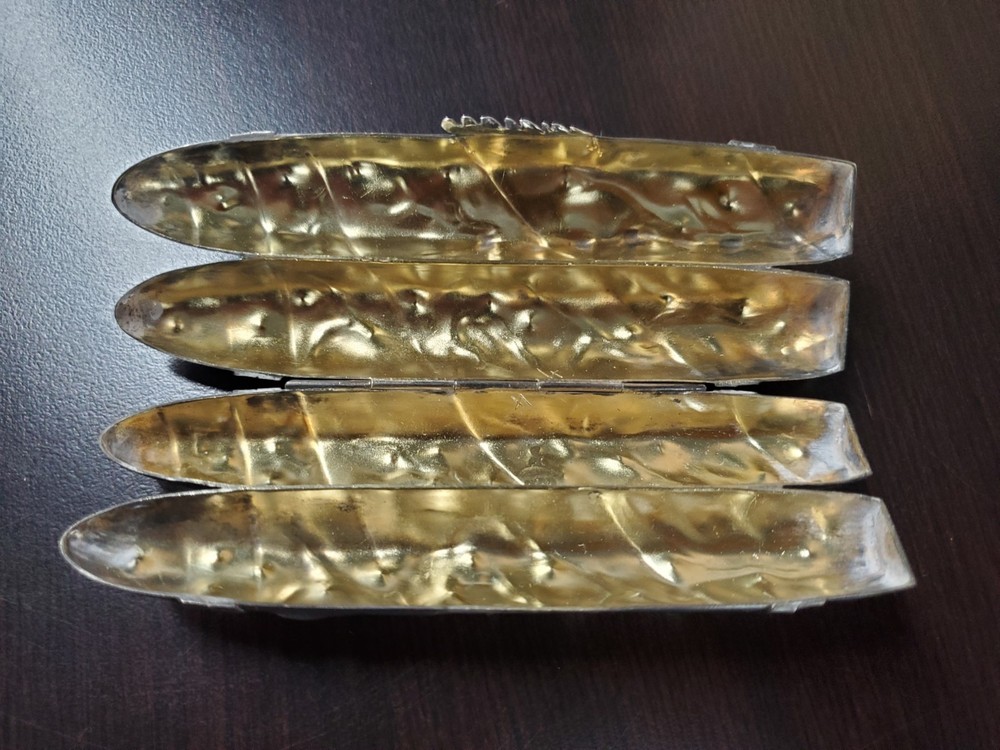 Gorham Trompe L'oeil Sterling Silver Cigar Case