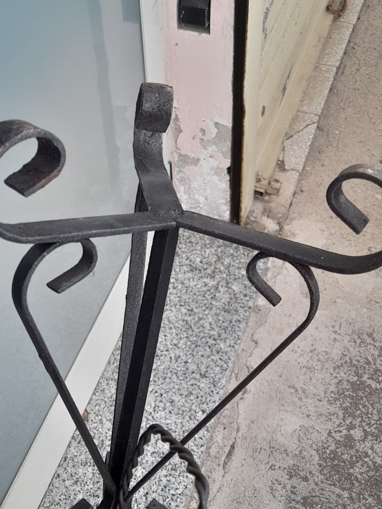 VINTAGE FIREPLACE TOOL HOLDER