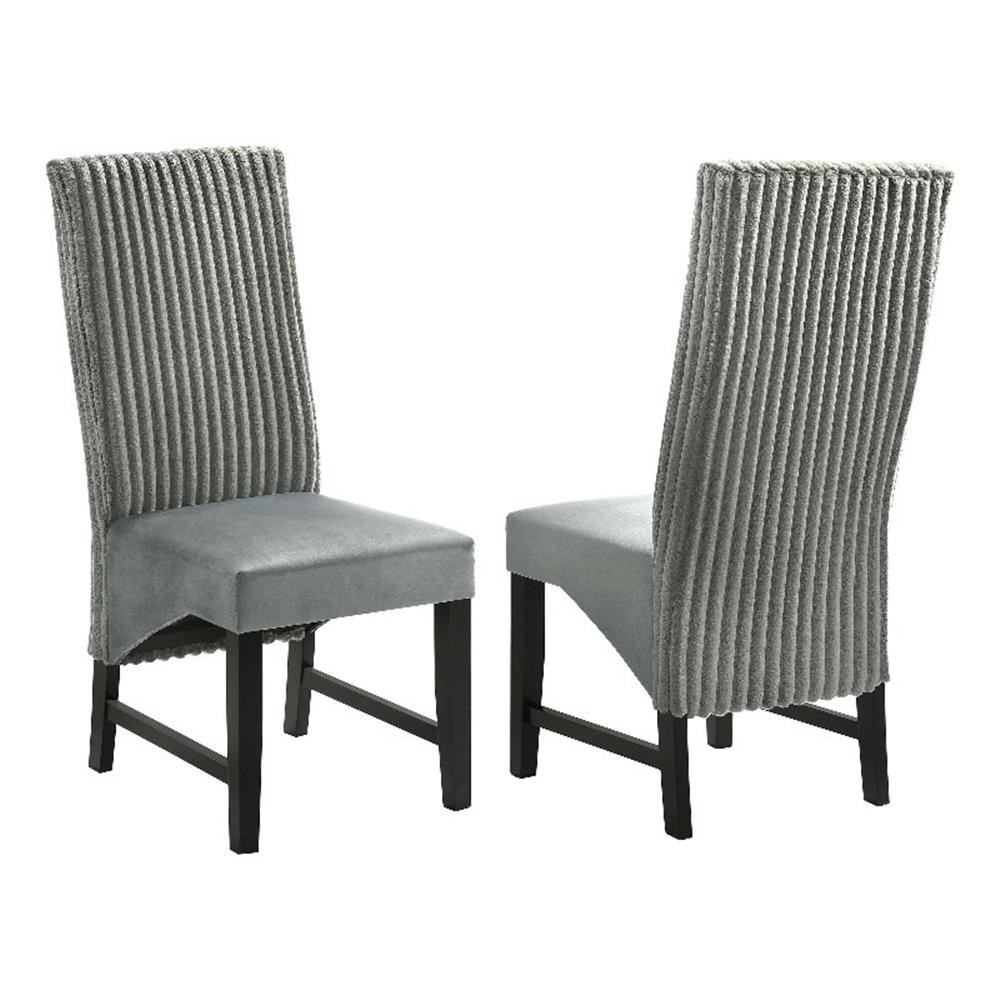 Barrand Upholstered Dining Side Chair Grey