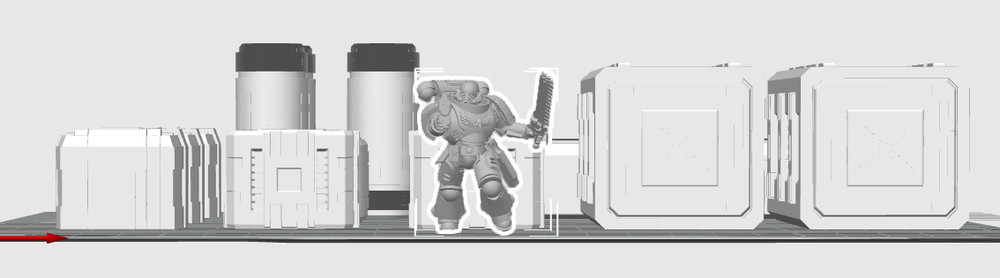 Project Mobius - 28-32mm Sci Fi Scatter Terrain (Medium Pack)