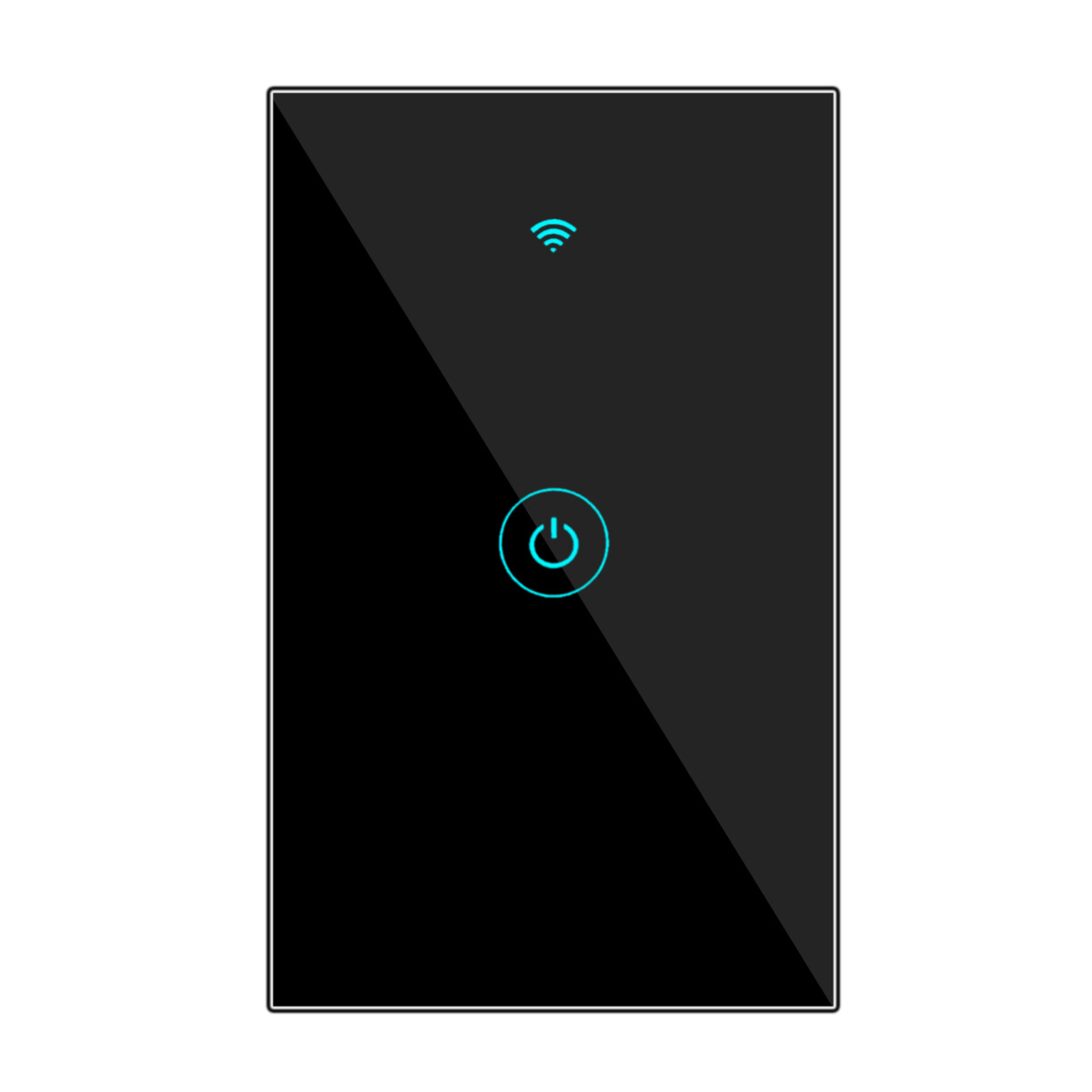 1/2/3 Gang WiFi Smart Wall Touch Light Switch Glass Panel Fit Alexa/Google APP