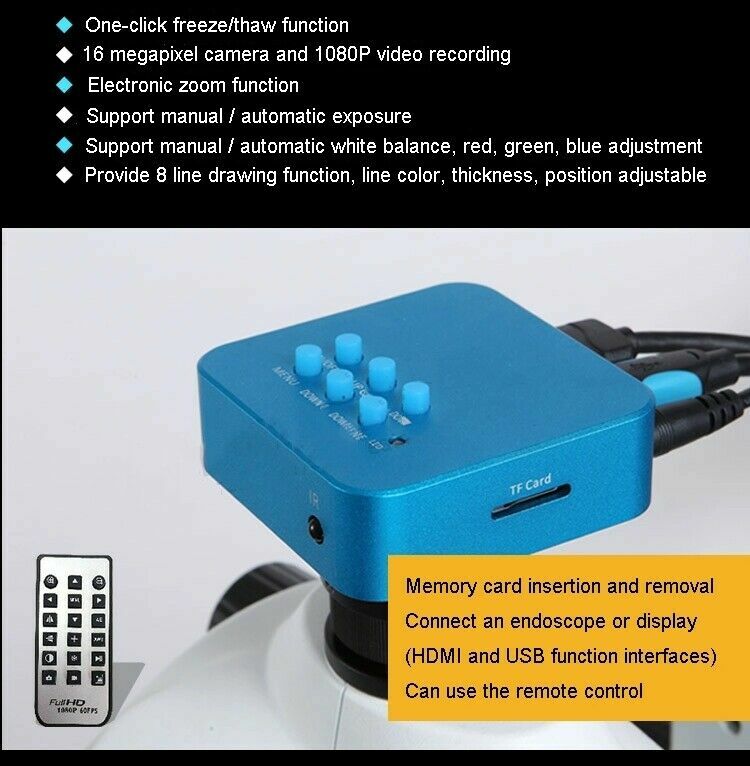 Dental Chair Unit Operating Microscope LED Endodontic Microscope with Camera