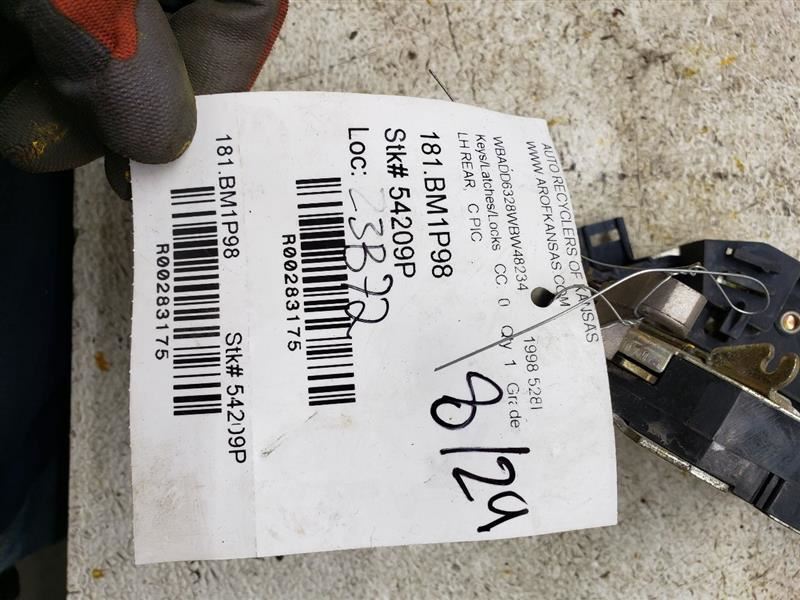 1998 528I Keys/Latches/Locks 283175