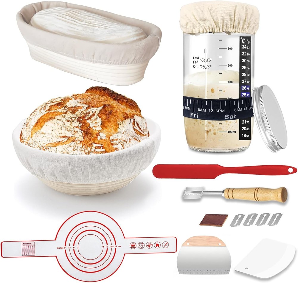 Sourdough Starter Kit Sourdough Bread Baking Supplies Include 24OZ