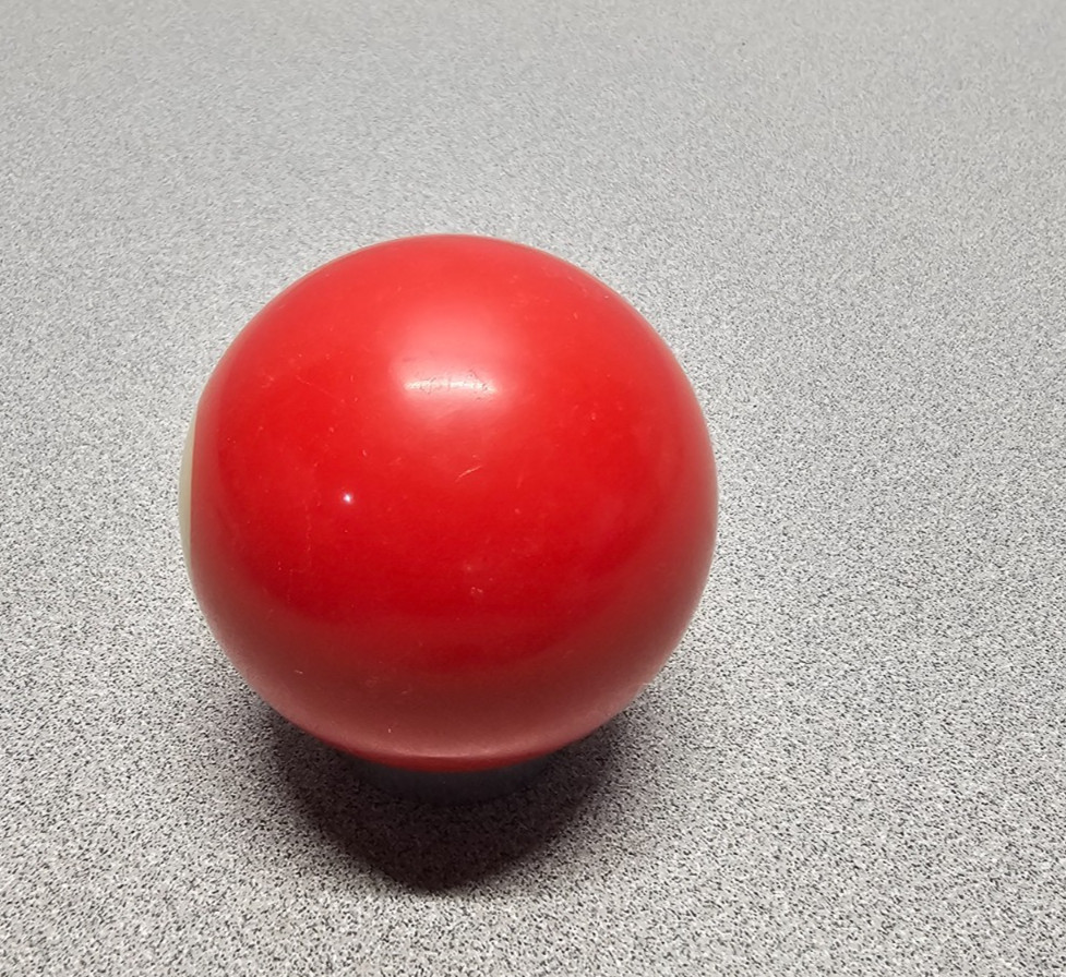 VTG Replacement Billiard Pool Ball 2 1/4" Diameter Standard # 3 Solid Red*