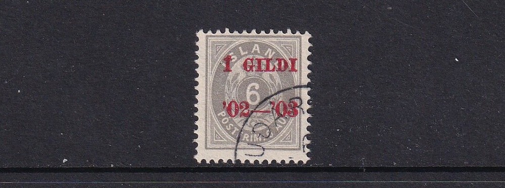 Iceland Used Stamp Sc#46