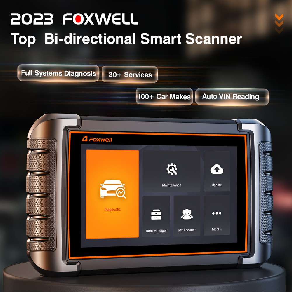 Foxwell NT809 Bidirectional All System Diagnostic Tool EPB SAS TPMS OBD2 Scanner