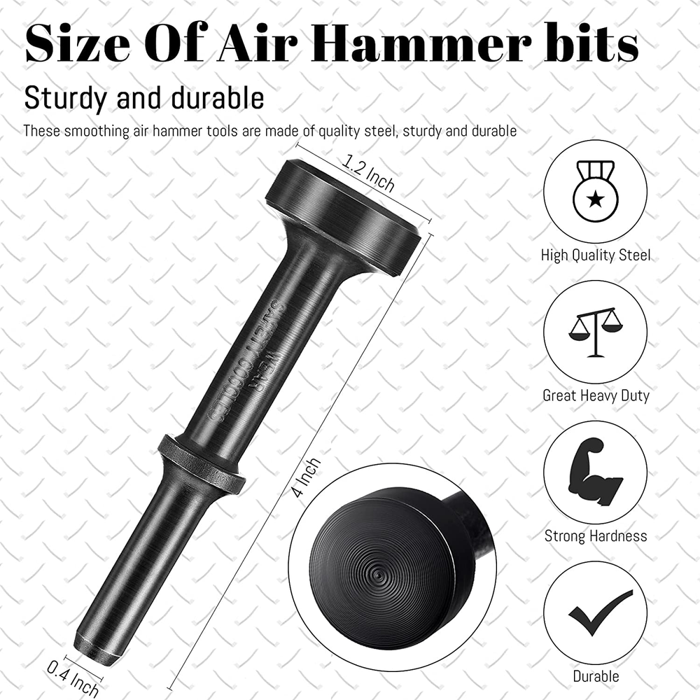 Smoothing Air Hammer Attachments Tool Pneumatic Air Hammer Bit Pneumatic Chisel