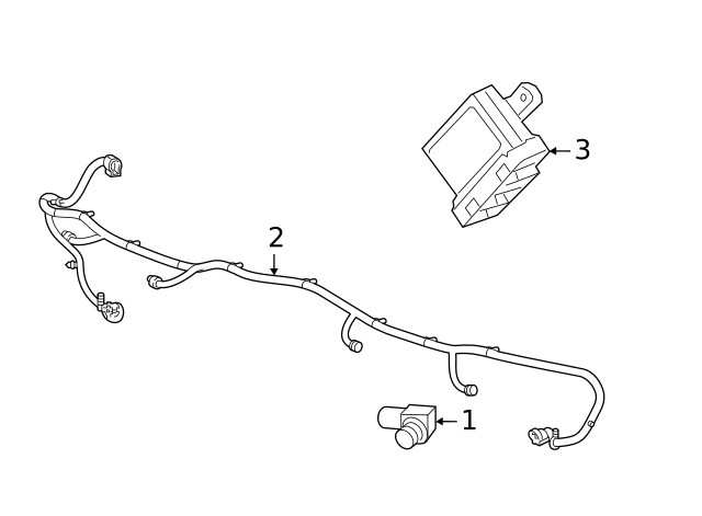 Genuine GM Control Module 85131833