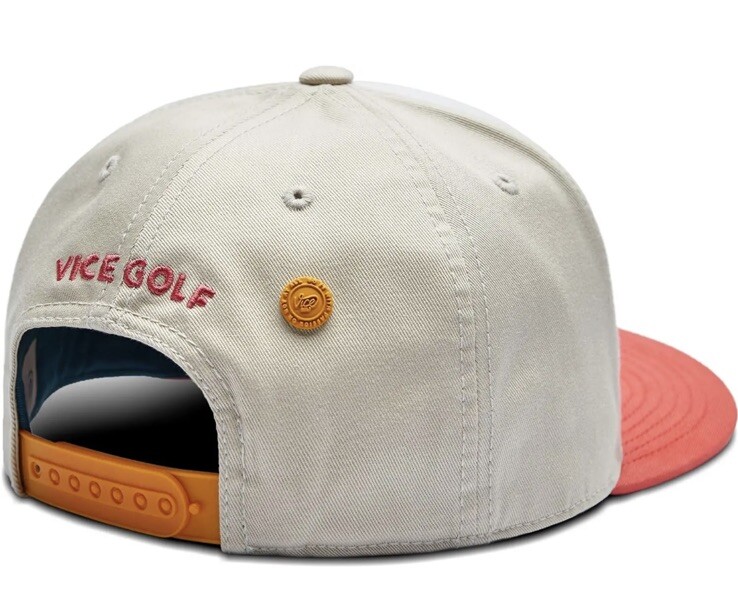 Vise Golf Cap Baseball Hat, Pink Snap Back Very Nice👌🏽