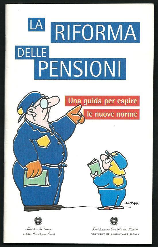 Pension reform - illustrations by Altan -