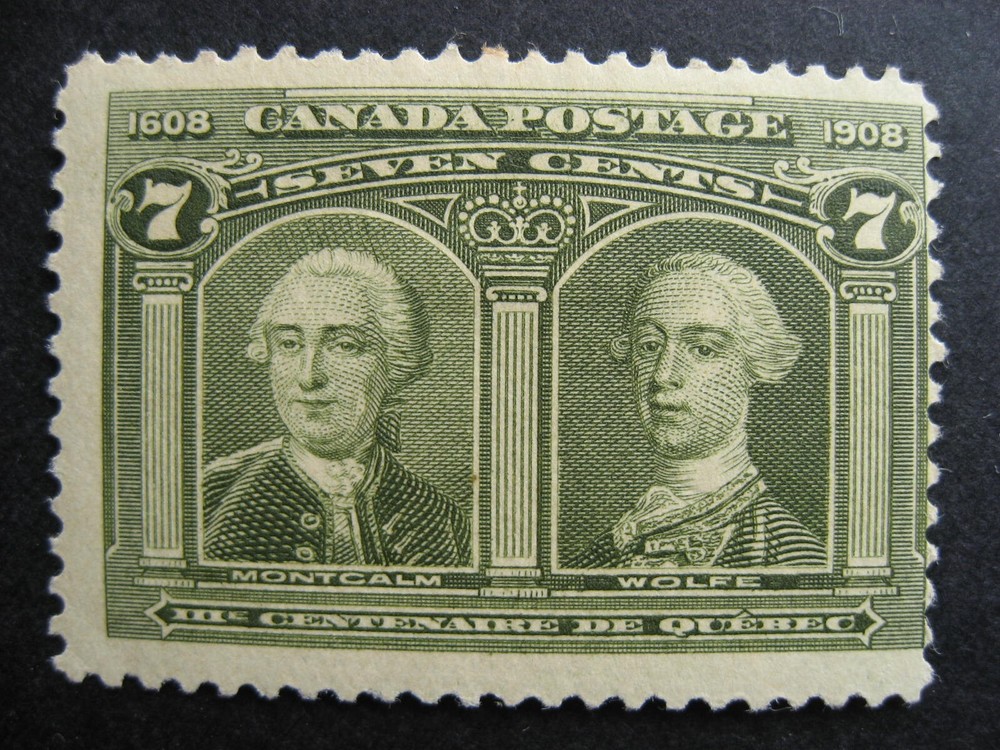Canada 7c tercentenary Sc 100 MH