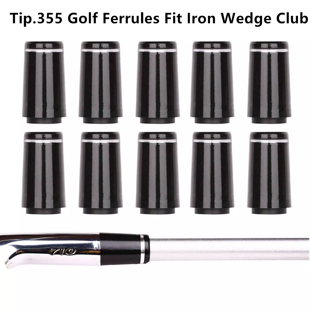 5/10pc Golf Sleeve Ferrules Fit Taylormade Iron Wedge Club Tip.355 9.1*22*13.3mm