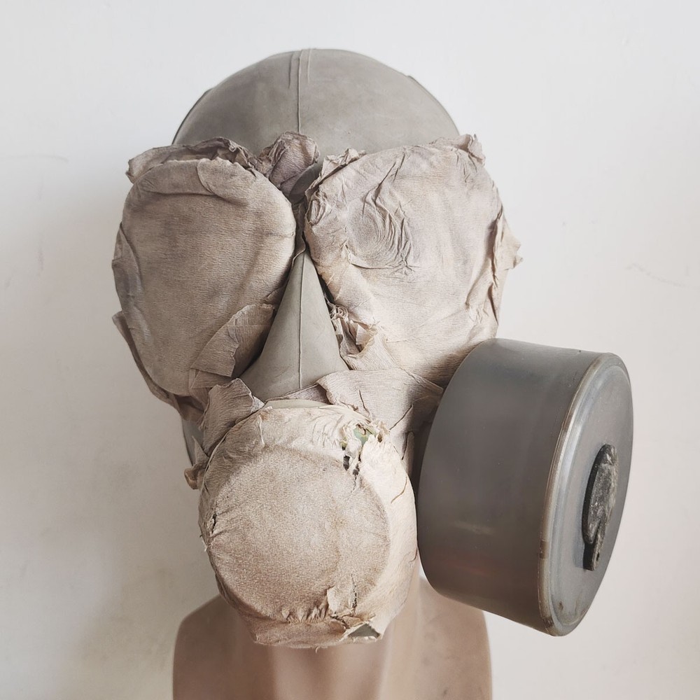 Surplus China Military Type 69 Protective mask Canvas bag