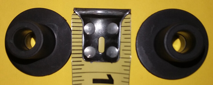 TWO NEW BOWFLEX HVT Lower Pulley Wheel Inserts Spacers