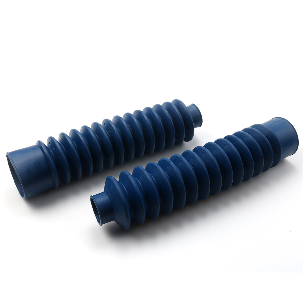 Blue Universal Fork Boots For Honda ATC 200X 1983 1984 1985 1986 1987