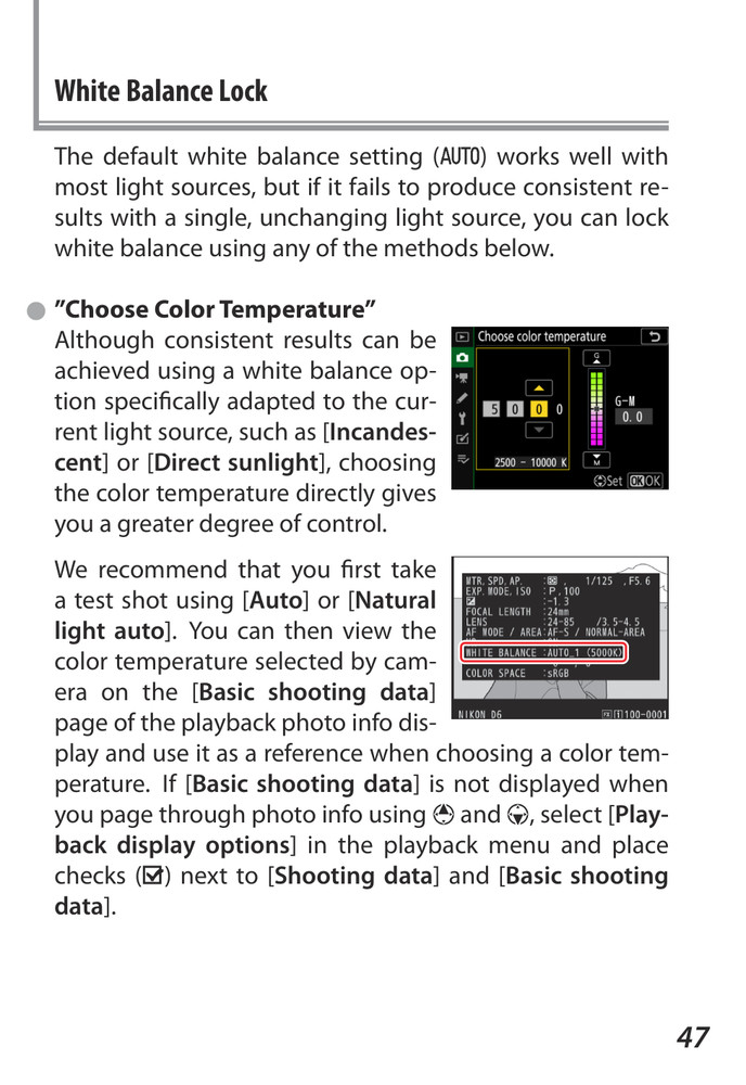 Nikon D6 - Professional Technical Guide Useful Features - Half Size 5.5x8.5