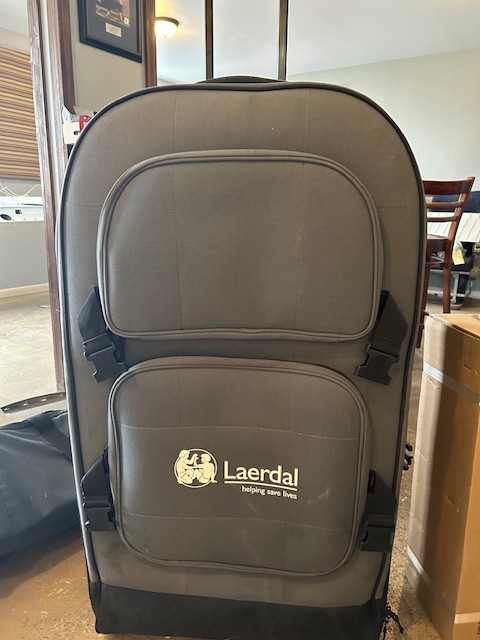 Laerdal SimMan Manikin Equipment Case Torso Gray